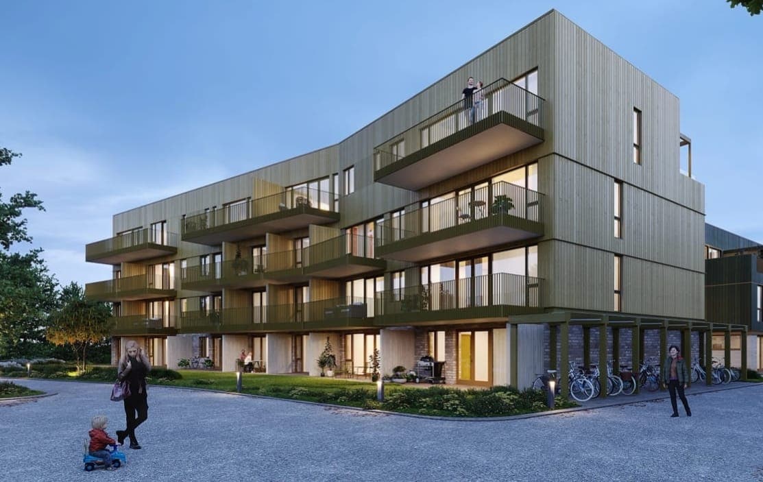 Lavblokka i Søstrene Hinna trinn 3. Her kan du flytte inn fra november 2026!